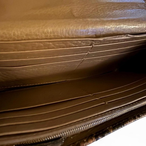 Vintage Gucci Python Greenwich Wallet - Picture 7 of 10